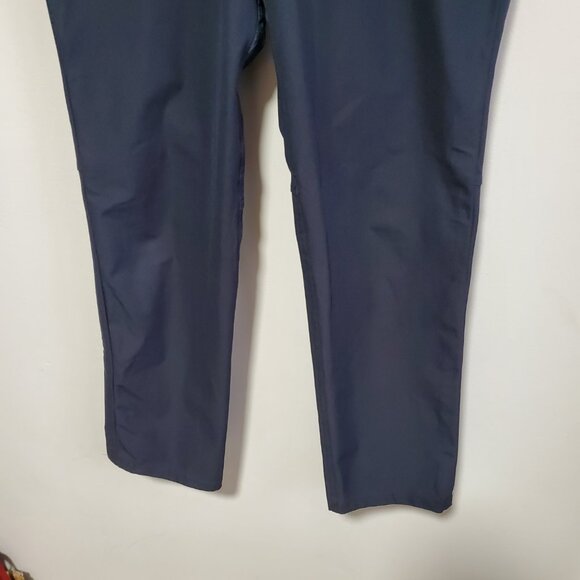 LULULEMON ABC Pant Classic Straight Leg Warpstreme Stretch Navy Men's 28 x 29" - Picture 6 of 15